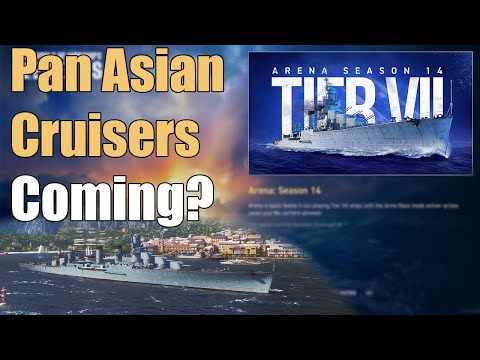 Pan Asian Cruisers Coming? | World of Warships Legends | 4k