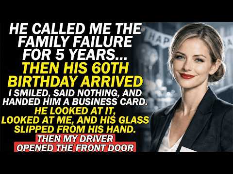 My Father Called Me a Disappointment for Years — Until His Birthday Party Exposed the Truth