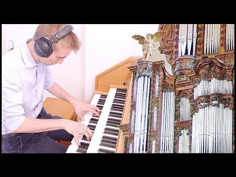 M. Corrette: Offertoire VII (La St. Francois) - Hauptwerk - La Chaise Dieu, Jeux d'orgues