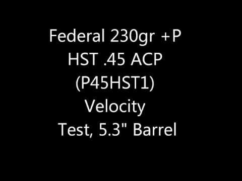 Federal HST Is the BEST Self Defense Round- P45HST1