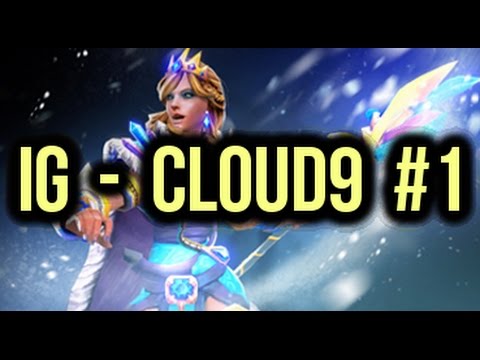 IG (Invictus Gaming) vs Cloud9 Highlights ESL One Frankfurt 2015 Dota 2 Game 1