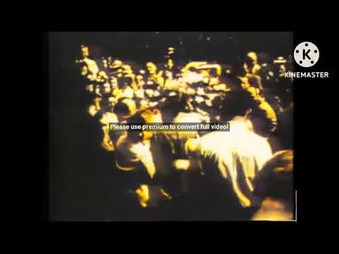 Robert Wadlow funeral (1940) 22 years old (272cm) colourized