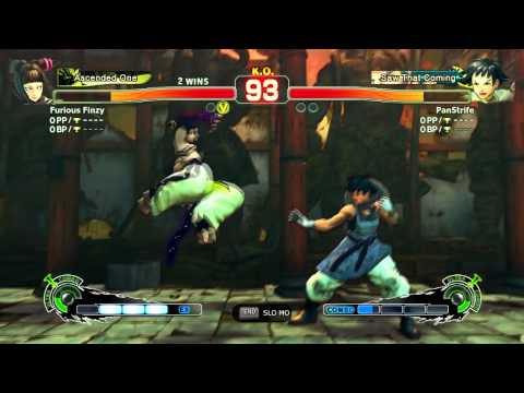 SSFIV:AE Replay - Finzy (Juri) vs Pan (Makoto)