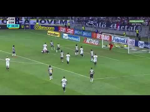 Gol de Fábio Santos: Atlético MG 1x1 Corinthians