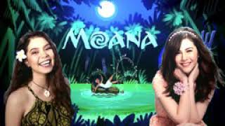 Auli'i Cravalho and Janella Salvador How Far I'll Go Disney channel Africa