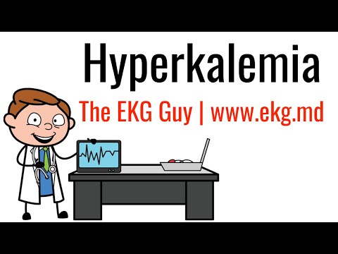 Hyperkalemia on EKG / ECG l The EKG Guy - www.ekg.md