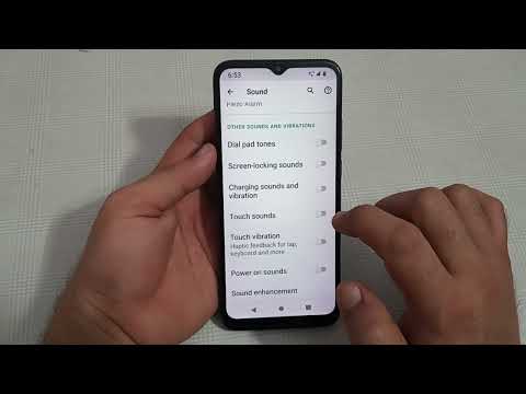 how to disable touch sound in Moto G8 power lite, Moto G8 power lite mein touch sound disable Karen
