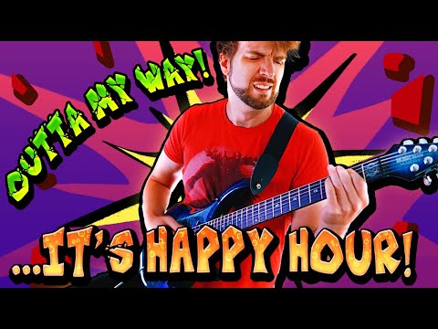 ANTONBLAST - Outta My Way! ...It's Happy Hour! (Metal Cover by RichaadEB)