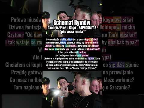 Oxon vs. Frosti Rege - RAPNOKAUT 3 (Schemat Rymów runda pierwsza Part 8)