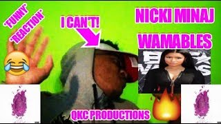 I CAN&#39;T! Nicki Minaj - Wamables - Pink Print - Official Audio - REACTION