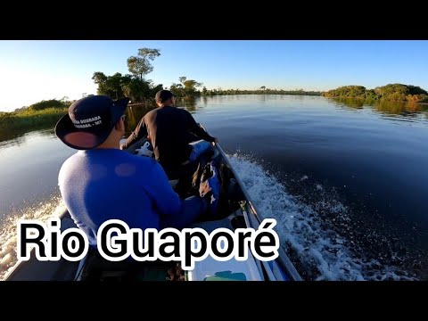 Pescaria de curvinas no Rio Guaporé 