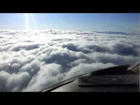 c560xls cockpit pilots eye view landing Belfast city airport