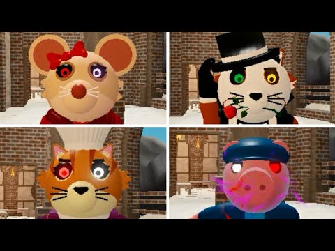 Spy's Custom Redesigns - All 4 New Jumpscares (Game created by: Me)