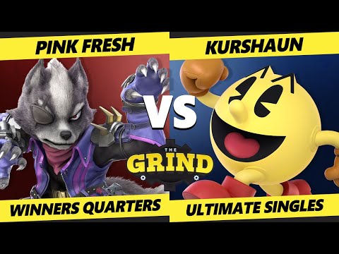 The Grind 203 Winners Quarters - Pink Fresh (Wolf, Pyra Mythra) Vs. Kushaun (Pac-Man) Smash Ultimate