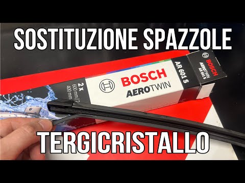 Lancia YPSILON 843 sostituzione spazzole tergicristallo #bosch