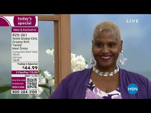 HSN | IMAN Global Chic Fashions 05.13.2023 - 12 AM