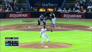 Julio Teheran - Teheran's six strikeouts