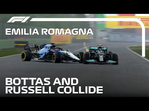 Russell & Bottas Collide at Imola | 2021 Emilia Romagna Recreation
