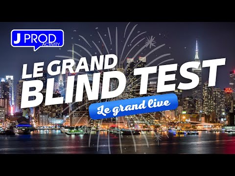 🔵 LE GRAND BLIND TEST - LE LIVE (émission du 23/01/2026) - JPROD ACTIVITY