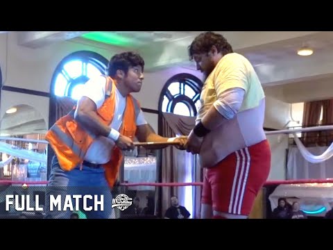 Diego El Trabajador vs. Stephen Azure vs. Dan The Candyman vs. ABBS - Limitless Wrestling (Tryout)