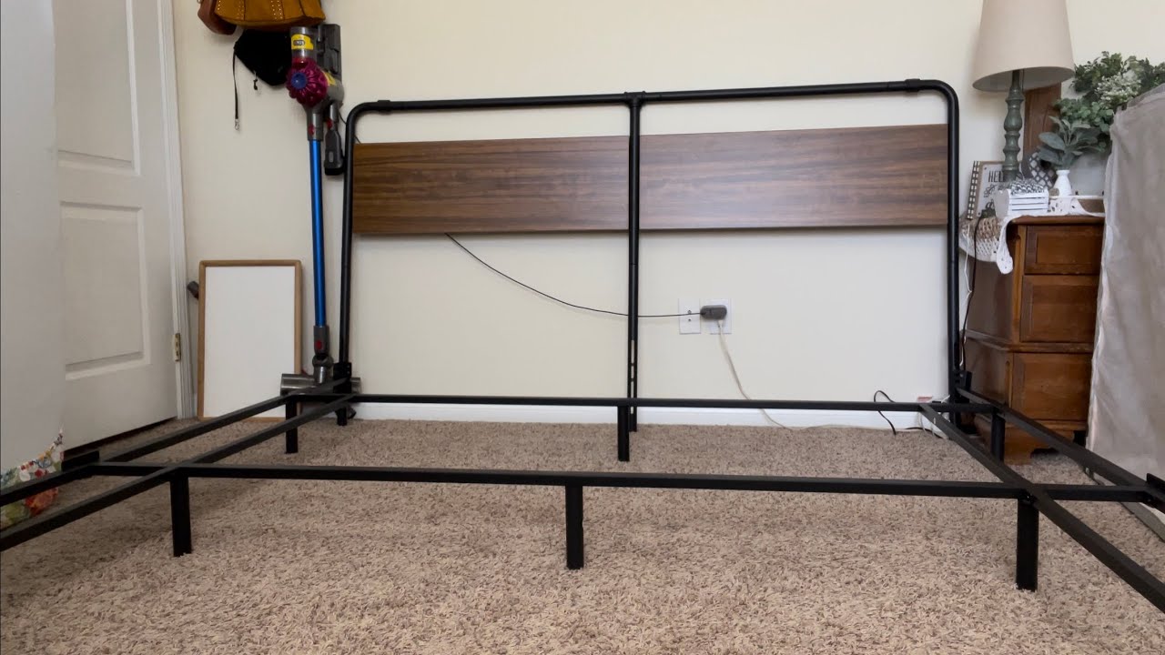 Watch video UJUJIA King Size Metal Bed Frame Steel Amazon Review Now UJUJIA King Size Metal Bed Frame Steel Amazon Review