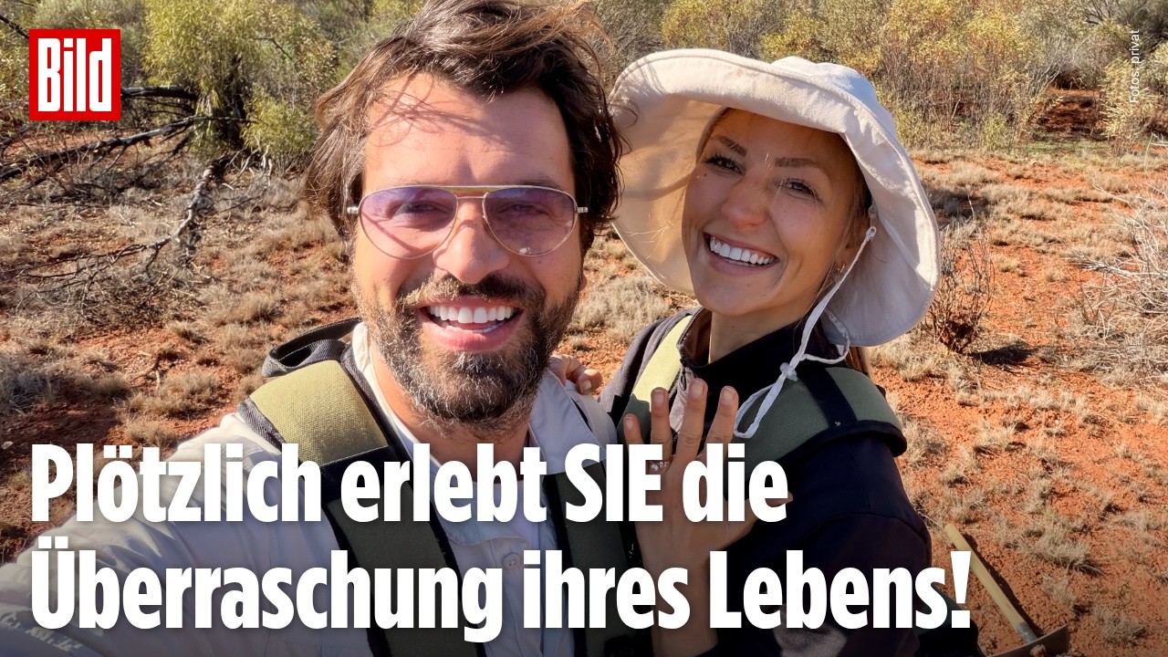 27 TAGE NICHTS, DANN GOLD: Aus der Schatzsuche wird plötzlich ein Heiratsantrag | BILD REPORTAGE