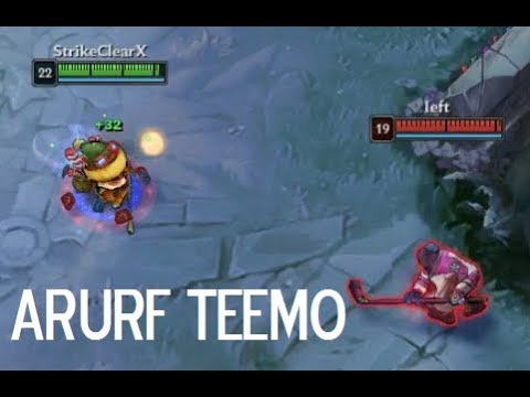 League of Legends - ARURF SNOW BATTLE / FULL AD TEEMO (Ultra Rapid Fire 2017)