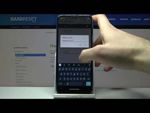 How to Enable and Set Up the Portable Hotspot Feature on the MOTOROLA Moto G10 - WiFi Hotspot