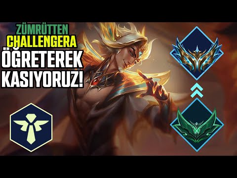 SUPPORTLA DÜŞÜK ELODAN ÇIKILMAZ DİYENLERE ÖZEL SERİ! ZÜMRÜTTEN CHALLENGERA ÖĞRETİCİ RAKAN GAMEPLAY