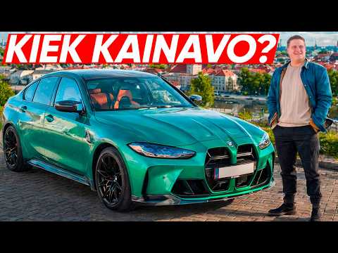 Kiek man KAINAVO prikelti M3 Competition?