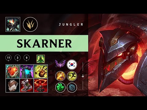 Skarner Jungle vs Ekko - KR Master Patch 26.02