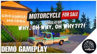 MOTOCYCLE FOR SALE SIMULATOR | DEMO GAMEPLAY
