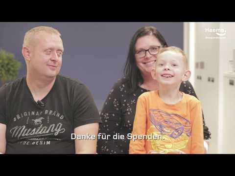 Plasmaspenden rettet Leben: Nick (6) und Fabian (15)