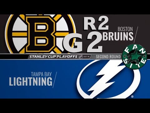 Boston Bruins @ Tampa Bay Lightning | Round 2 | Game 2