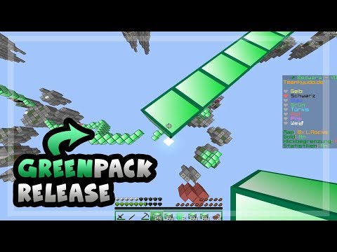 GREENPACK RELEASE!!! | Das BESTE Bedwarspack | zHxpee