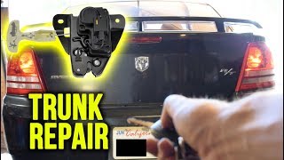 How To Replace Your Trunk Latch Actuator (Trunk Repair)