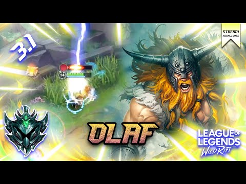 WHAT HAPPENED TO OLAF? THE STRONGEST BUILD FOR UNSTOPPABLE OLAF? [3.1][2022][WILD RIFT]