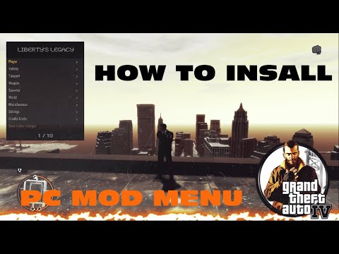 How To Install Liberty's Legacy Mod Menu For GTA IV PC  (2023)