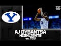 AJ Dybantsa DROPS 25 Points Vs TCU Big 12 Basketball