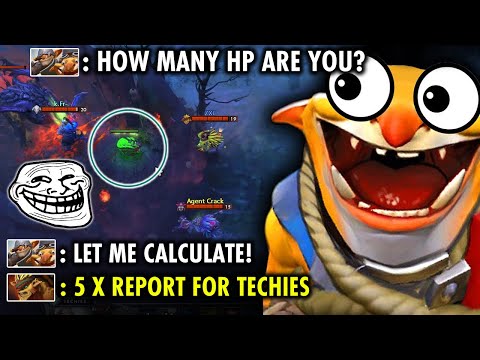 WTF He immediately get 5x Reports Because of this! No Mercy Techies |  Techies Official