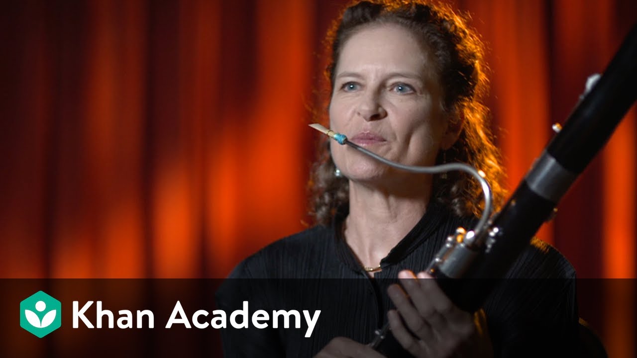 Bassoon: Interview and demonstration with principal Nancy Goeres | Music | Khan Academy