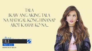 Maris Racal - Tala (Lyrics Video) HD