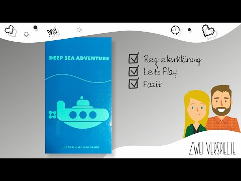 Deep Sea Adventure / Tiefseeabenteuer - 2-6 Spieler - Regelerklärung, Let's Play & Fazit