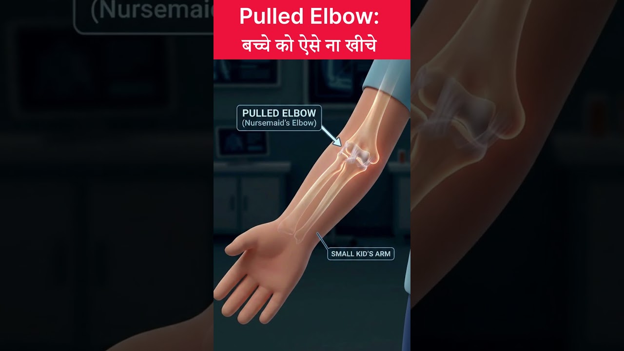 🧑🏻‍🍼बच्चे को ऐसे न उठाये ! | 🫳🏻 Pulled Elbow I Dr. Somesh Virmani