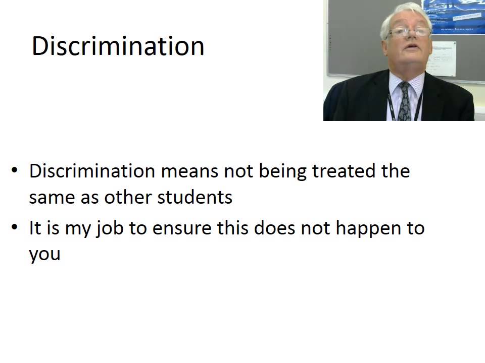Equality and Diversity powerpoint Video