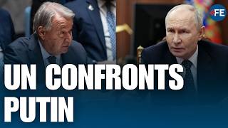 UN Confronted Over Russia's Latest Attack On Ukraine | WORLD NEWS | RUSSIA | UKRAINE