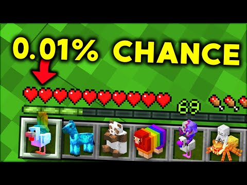 Unbelievable! Saving a Rare Mob in Minecraft SMP!