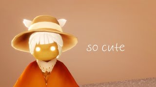 ンマァ〜可愛いお帽子【Sky】