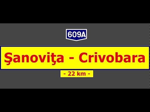 DJ 609A: Şanoviţa - Crivobara (June 2, 2017)