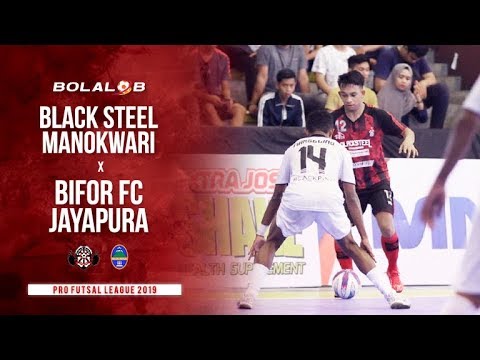 Derby Papua! Black Steel Manokwari (8) x (3) Bifor FC Jayapura - Pro Futsal League 2019